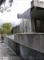 Großer Wasserfall am Hubland Campus Sued